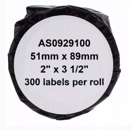 LABELS FOR DYMO S0929100 Dymo 51mm x 89mm 300pcs