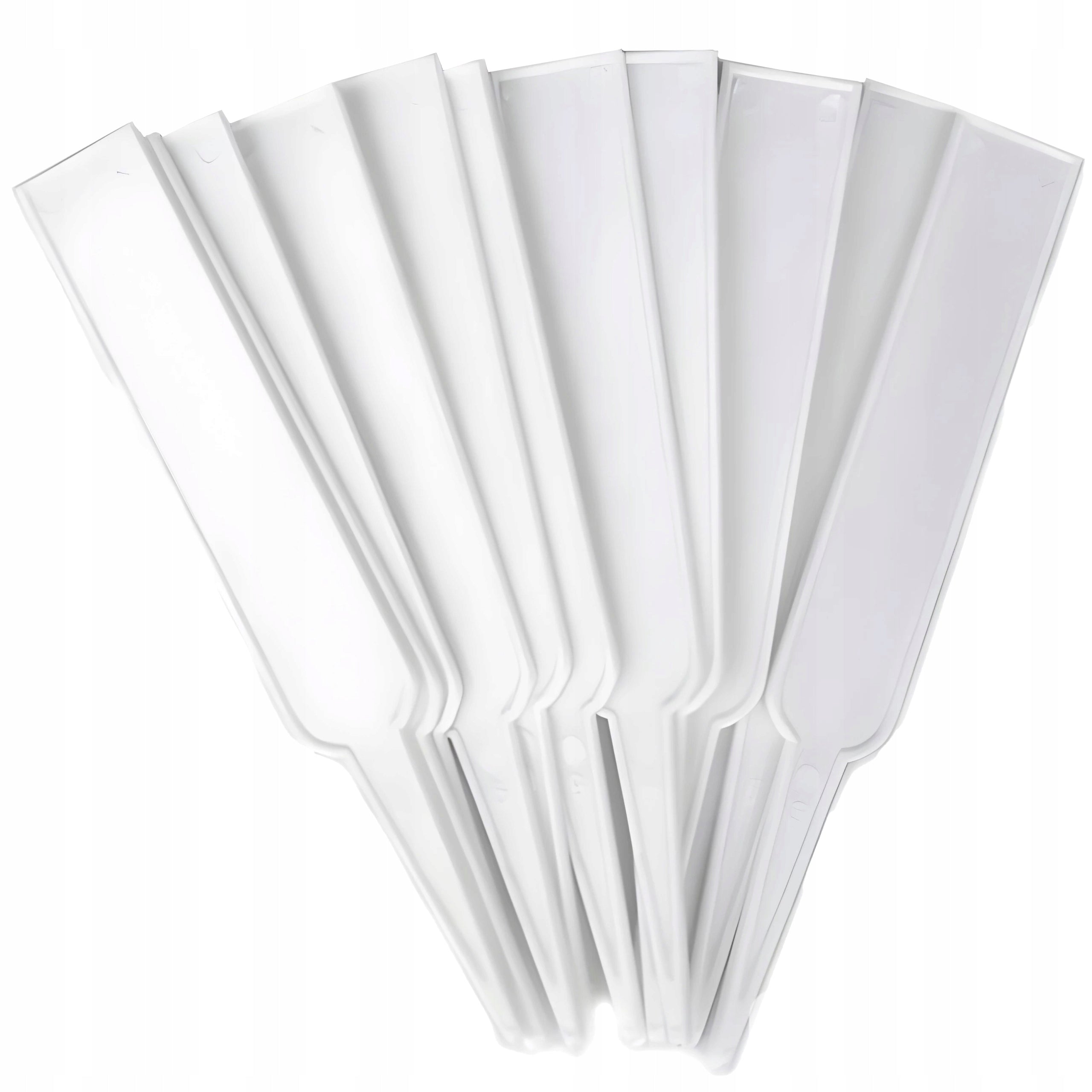 LABELS PLAQUES FOR THE DESCRIPTION OF PLANTS OF GARDEN SEEDLINGS WHITE 100 PIECES