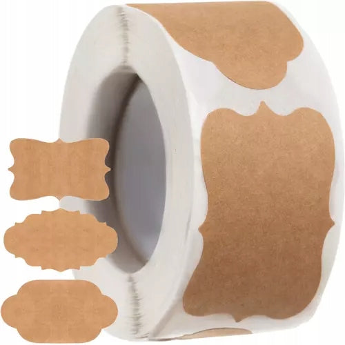 LABELS SPICE STICKERS JARS SELF-ADHESIVE PRESERVES PRODUCTS