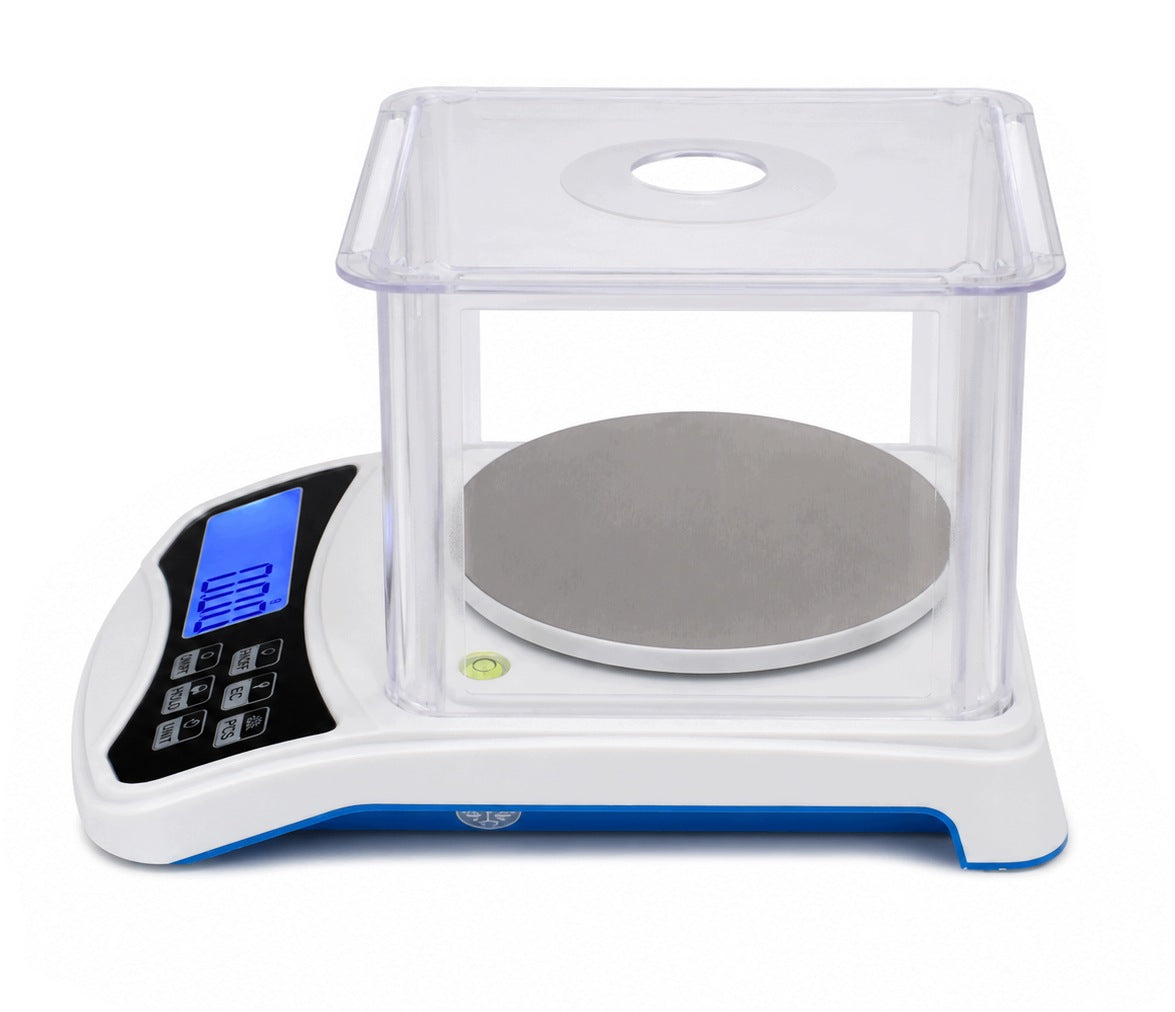 LABORATORY SCALE COUNTING PRECISE JEWELERY 1KG 1000g /0,01g WITH COVER Manufacturer code Laboratoryjna 1000g/0,01g