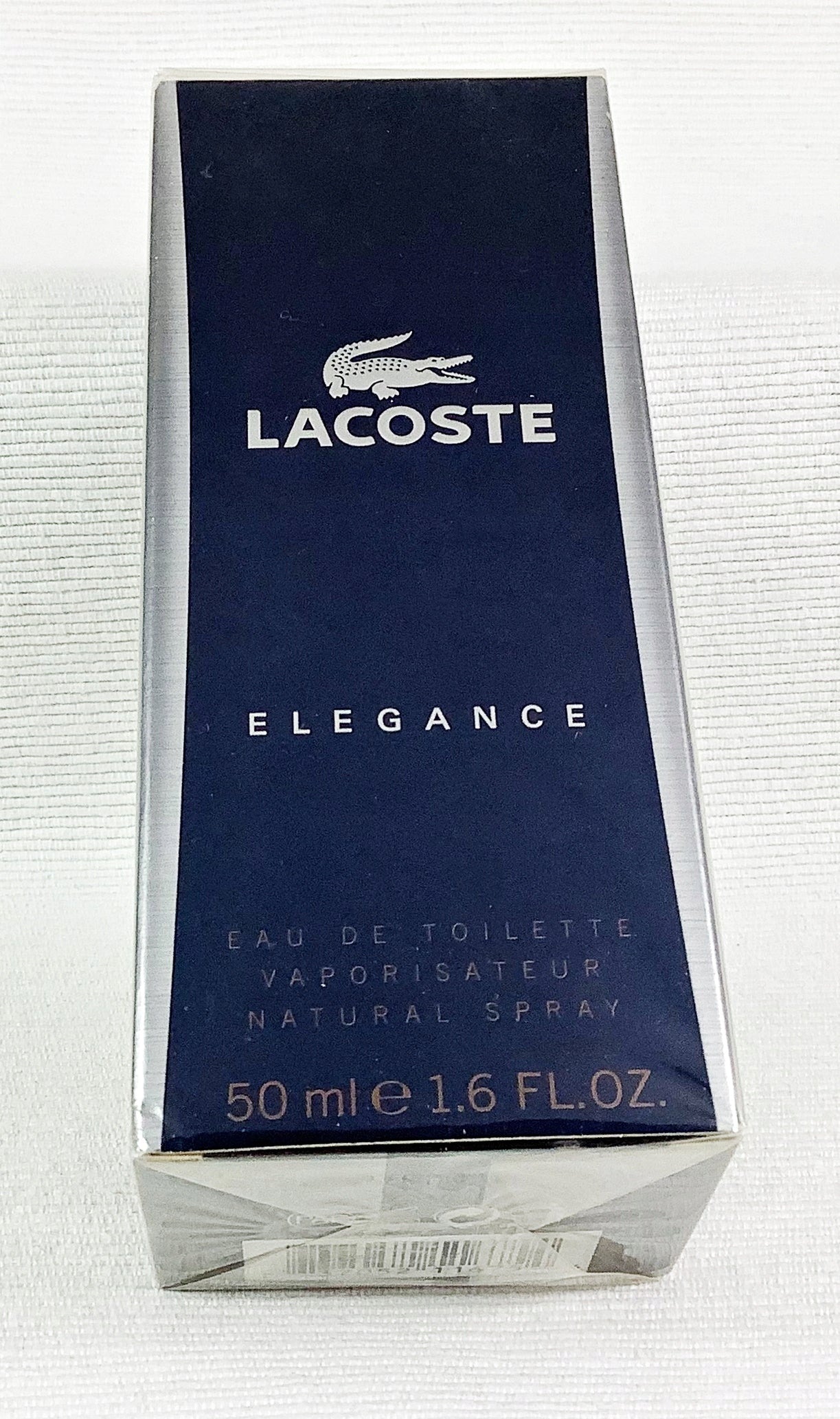 LACOSTE ELEGANCE 50 ML EAU DE TOILETTE UNIQUE Packaging status original