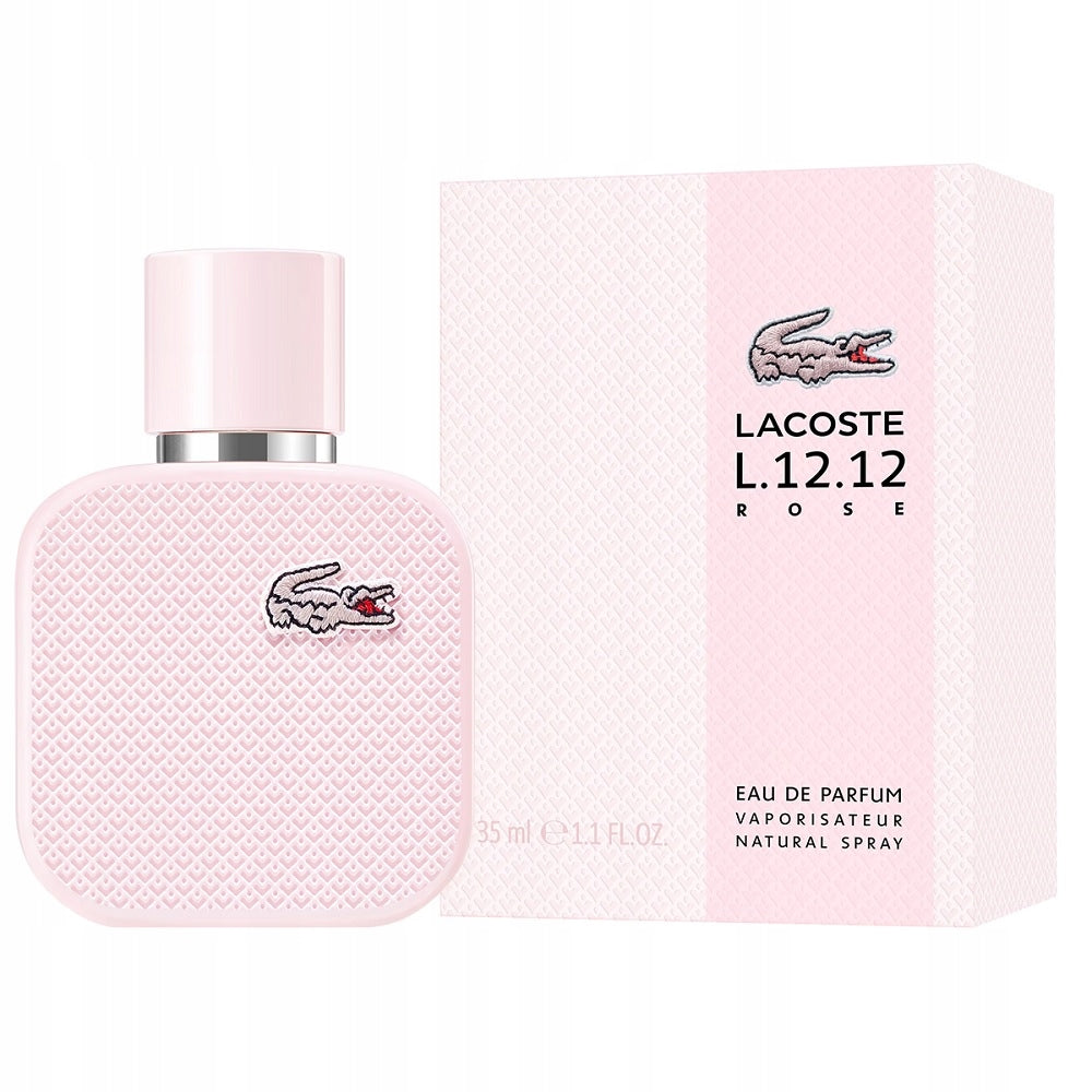 LACOSTE Eau de Lacoste L.12.12 Rose Eau de Parfum for Women EDP 35ml Packaging volume 35 ml