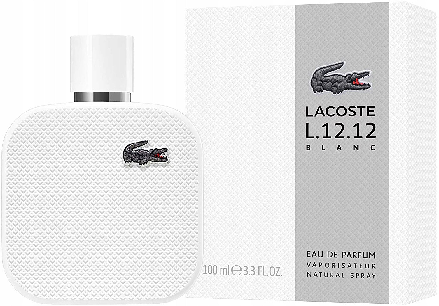 LACOSTE L.12.12. BLANC EAU DE PARFUM 100ML ORIGINAL
