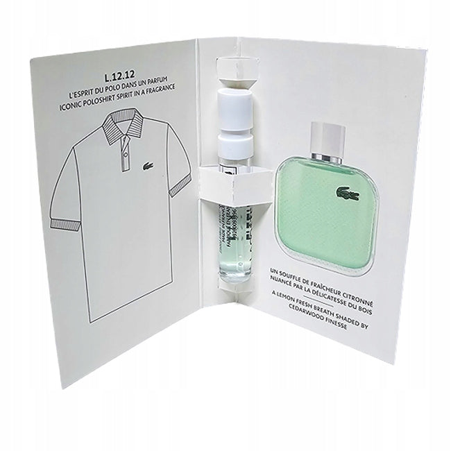 LACOSTE L.12.12 BLANC EAU FRAICHE Eau de toilette male 1,2ml Manufacturer code 3616302026401