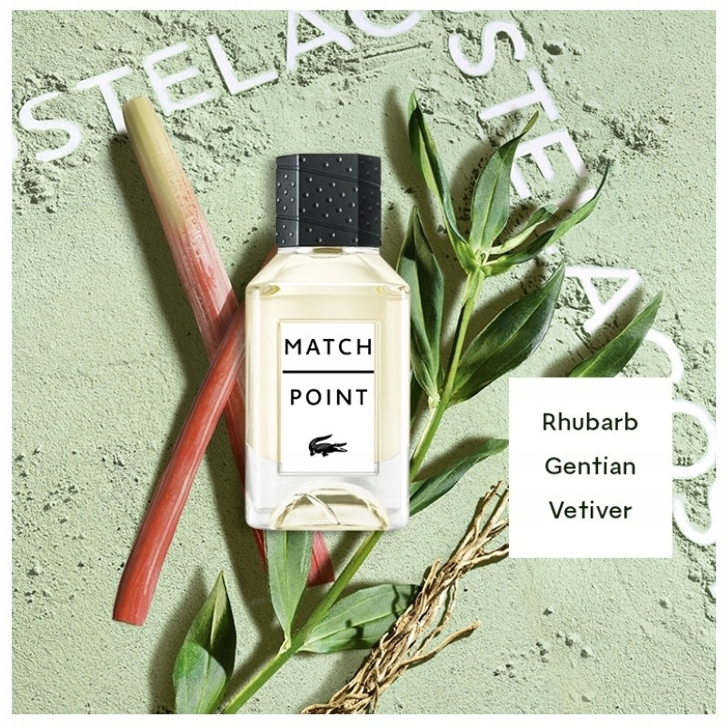 LACOSTE MATCH POINT COLOGNE 100 ML. ORIGINAL - FOILED Manufacturer code 99350031941