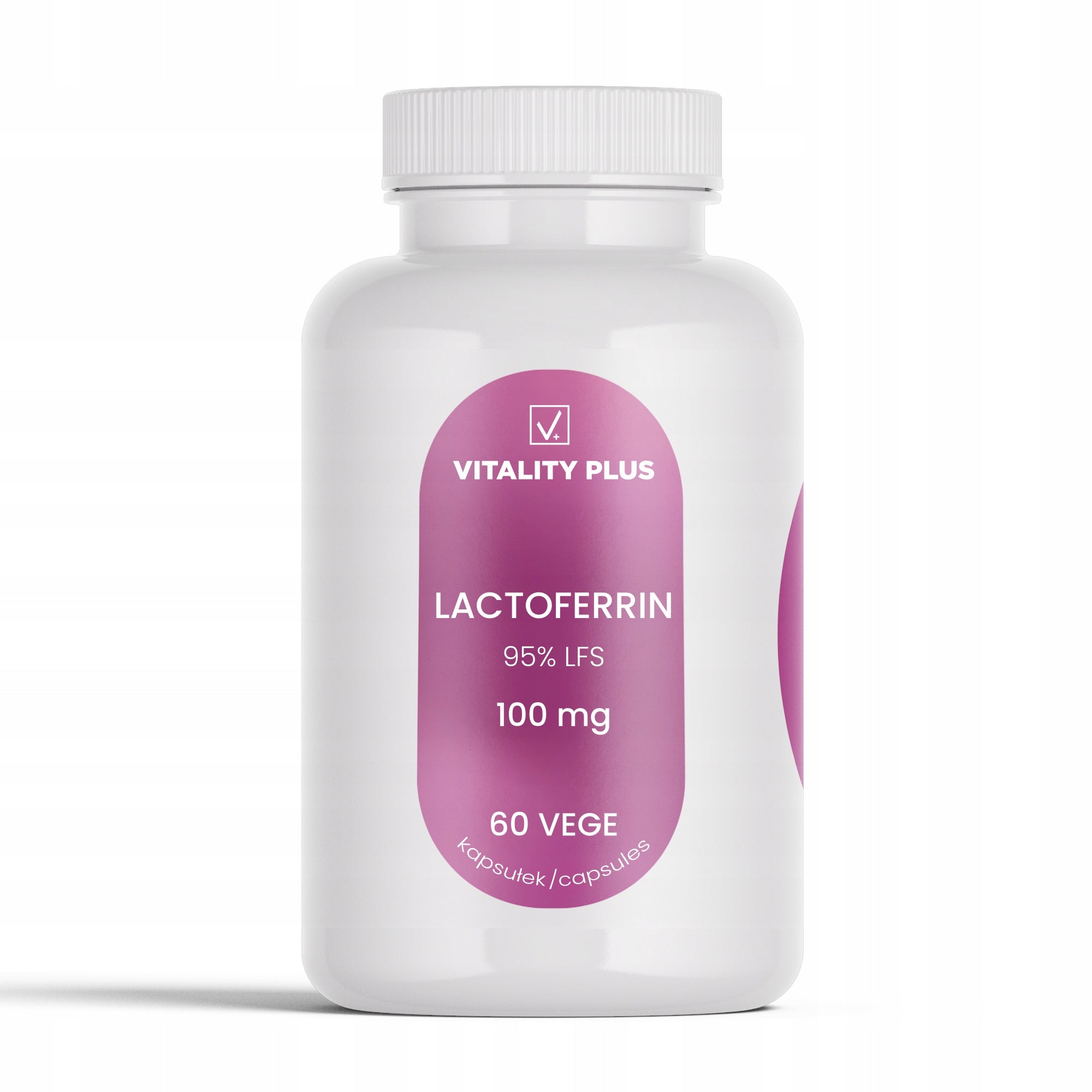 LACTOFERRIN LFS 95% Up to 100mg! 60 servings - Lactoferrin Resistance Anemia