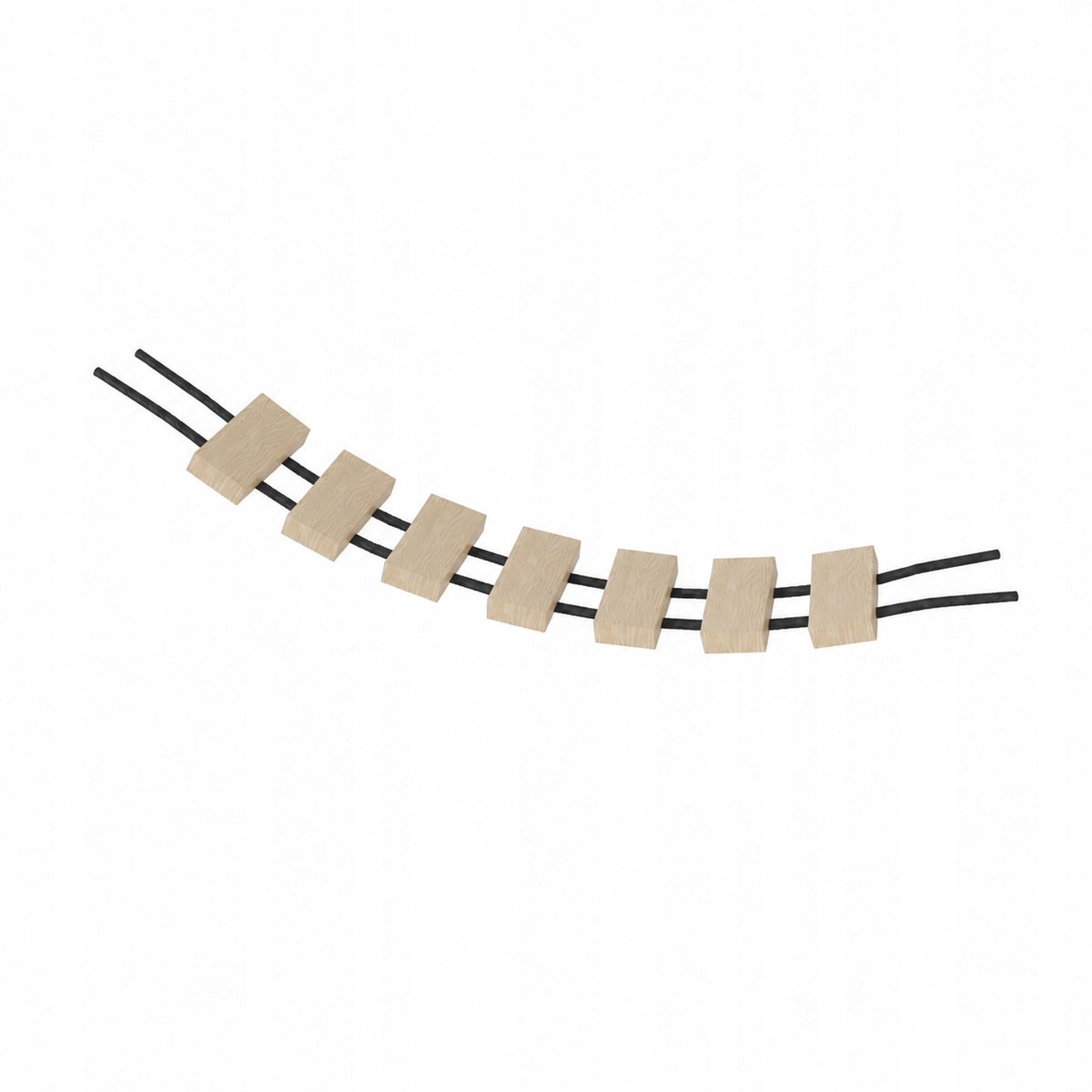 LADDER WALL BRIDGE FOR CAT WOOD 7 DEGREES