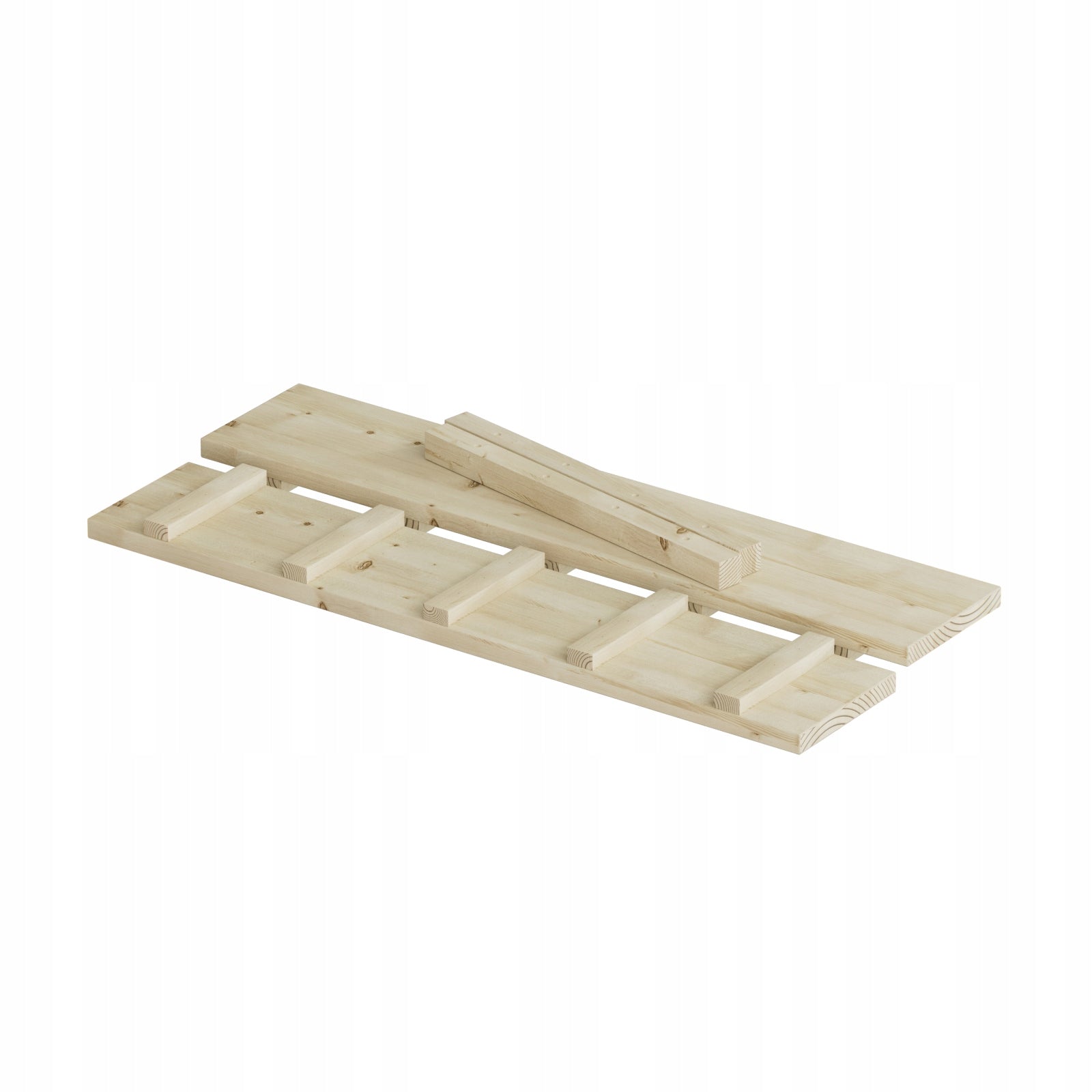 LADDER WOODEN CAT STAIRCASE 2,4M + HOOKS Manufacturer code W2