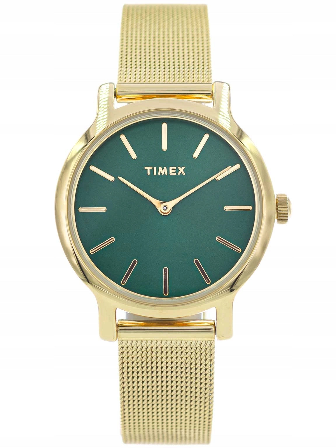 LADIES WATCH TIMEX TW2W87300 TRANSCEND GOLD MESH STLOWY Brand Timex
