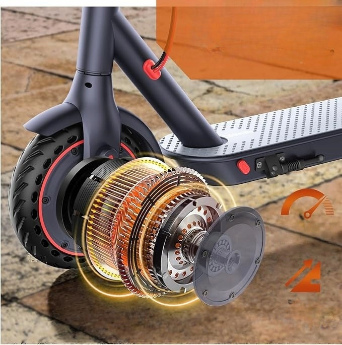 LADPED LP60 PRO Fold E-Scooter 350W 25KM 8.5" IP65 Dual Brakes 120KG Brand Ladped