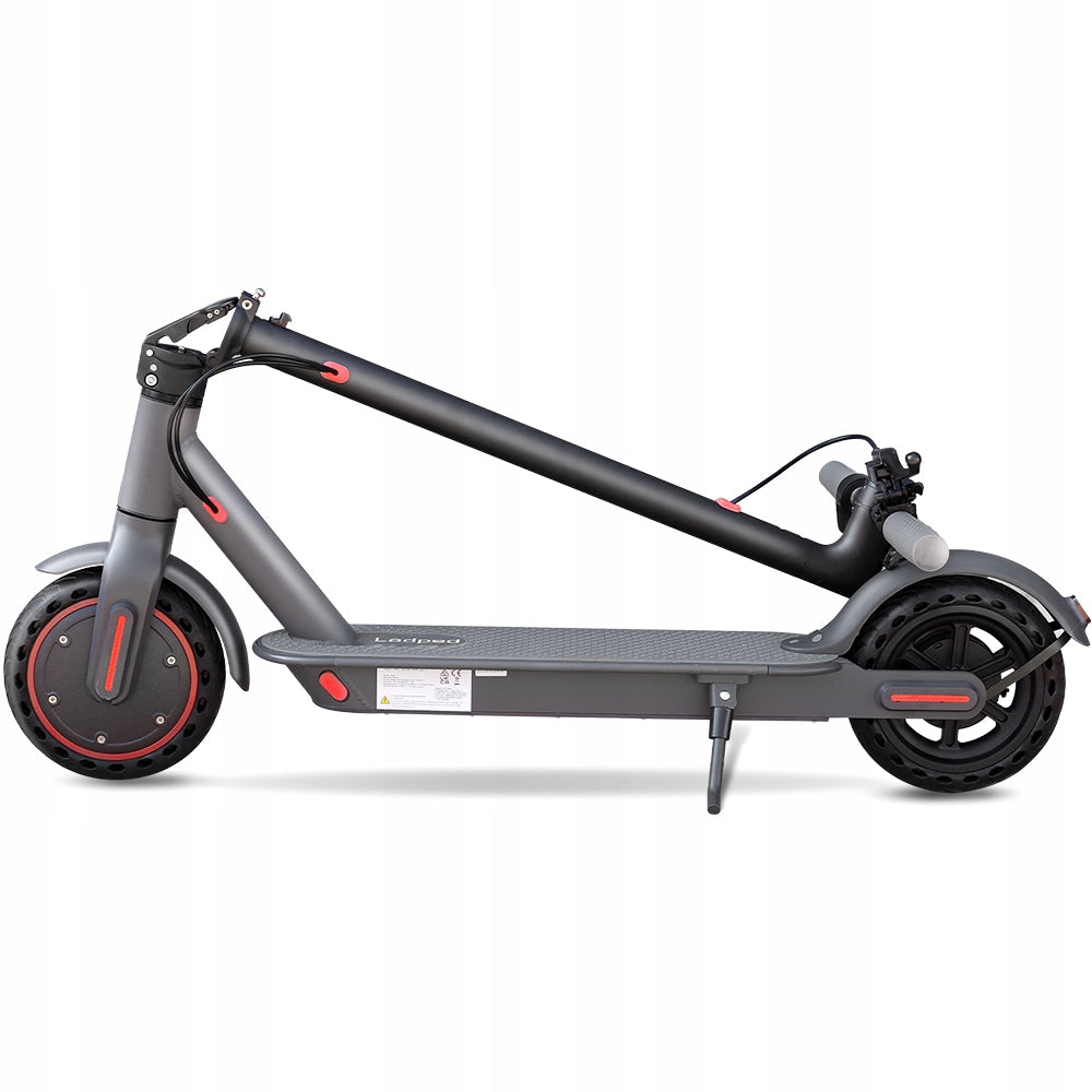 LADPED LP80 350W Folding Electric Scooter, 8.5" Lightweight Design,Black Weight 12.5 kg