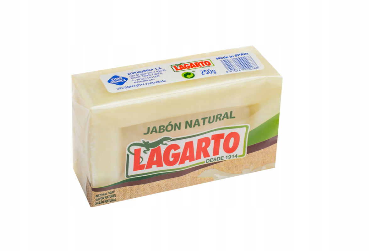 LAGARTO 100% Natural Spanish Cube Soap 250g