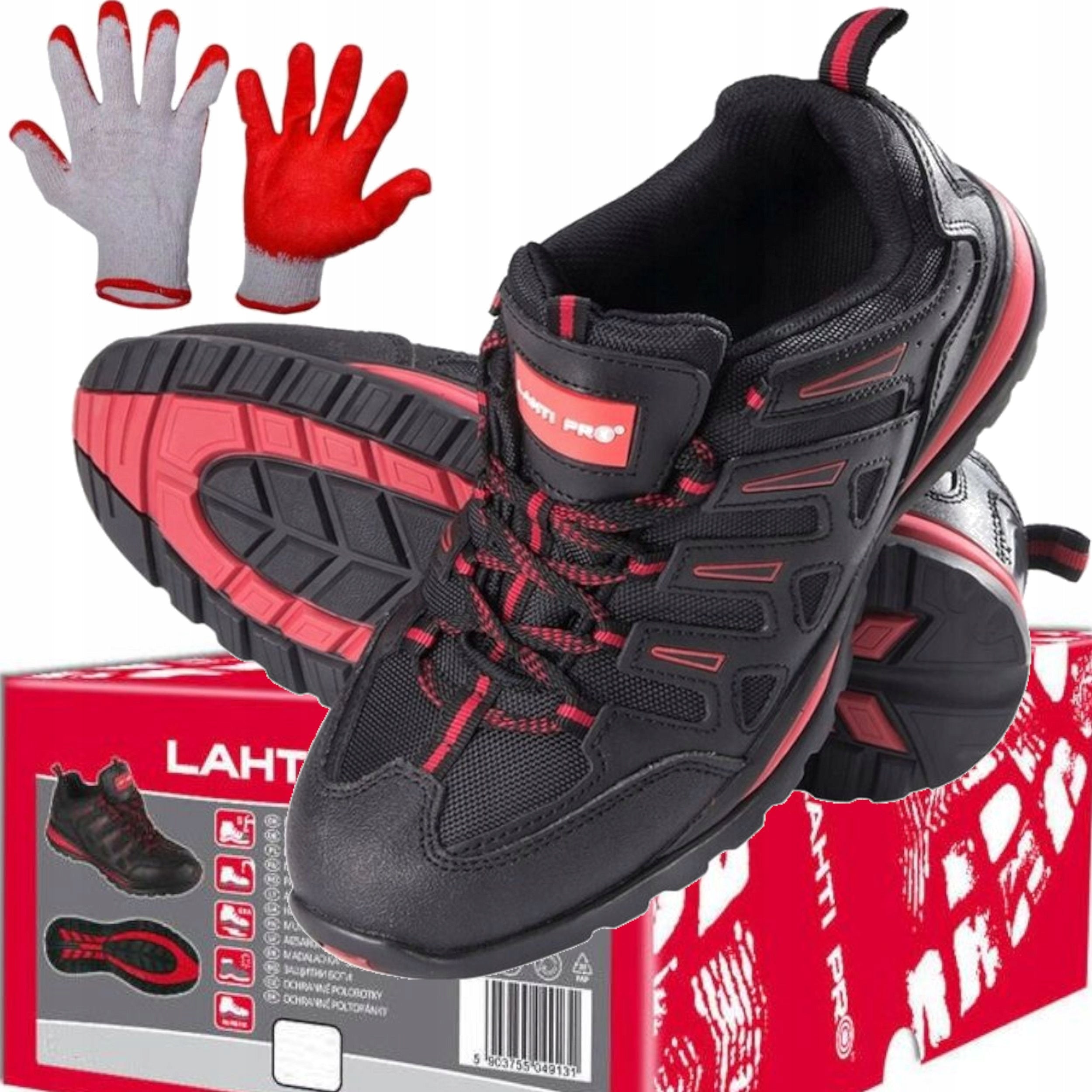 LAHTI PRO Safety work shoes with toe r. 39