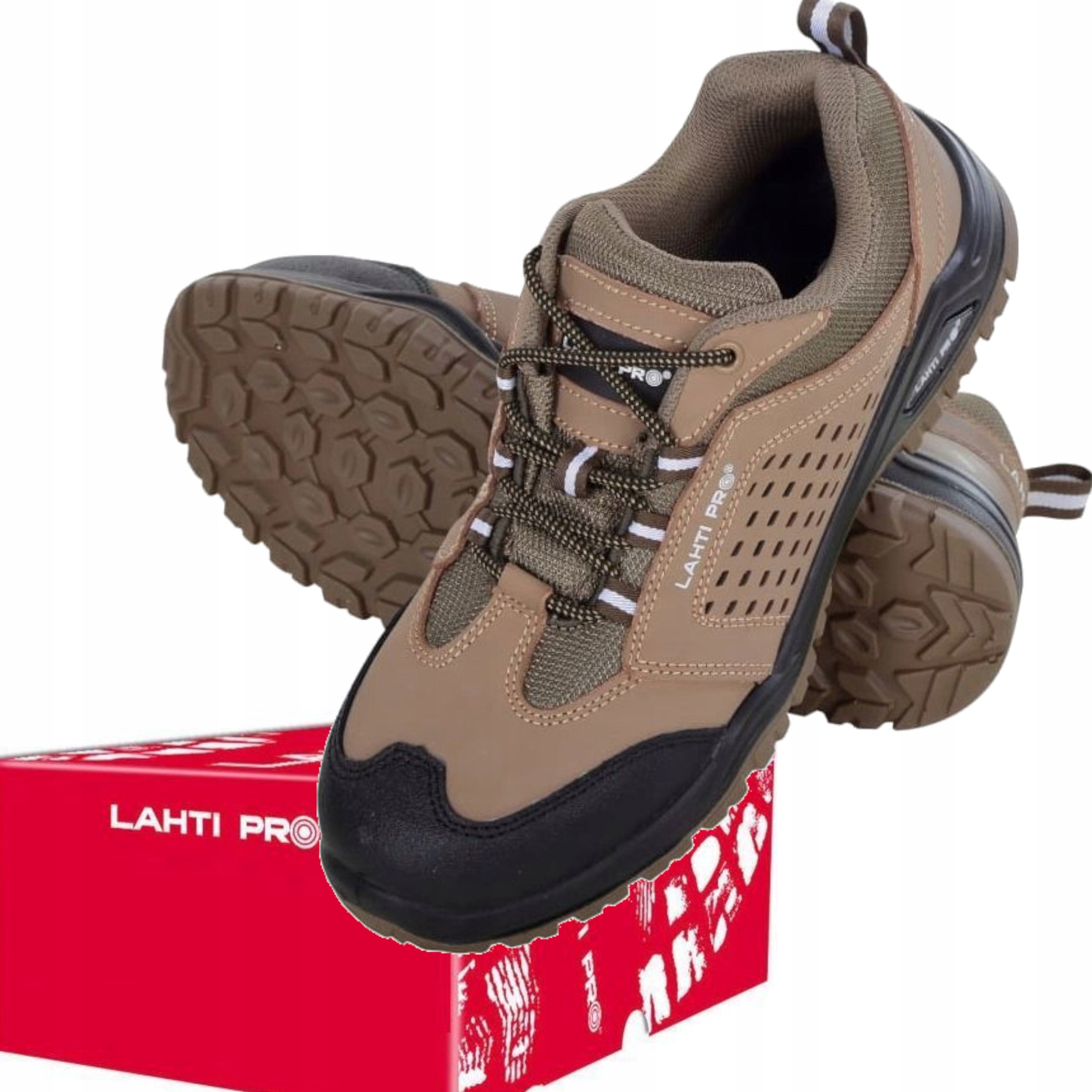 LAHTI PRO Work shoes with toe + breathable holes size 47 L30420