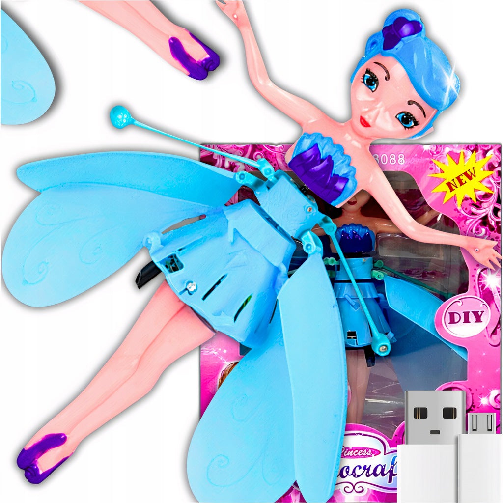 LALKA ELSA HAND CONTROLLED TOY FLYING FAIRY WINGS GIFT USB Manufacturer code ZABAWKA KSIĘŻNICZKA DLA DZIECKA DZIECI