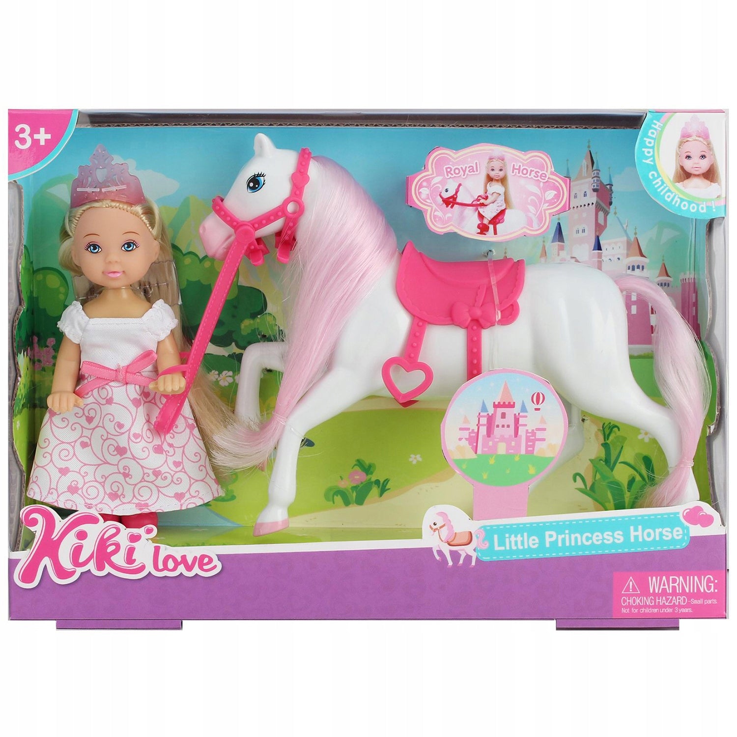 Princesė Lėlė Su Žirgu