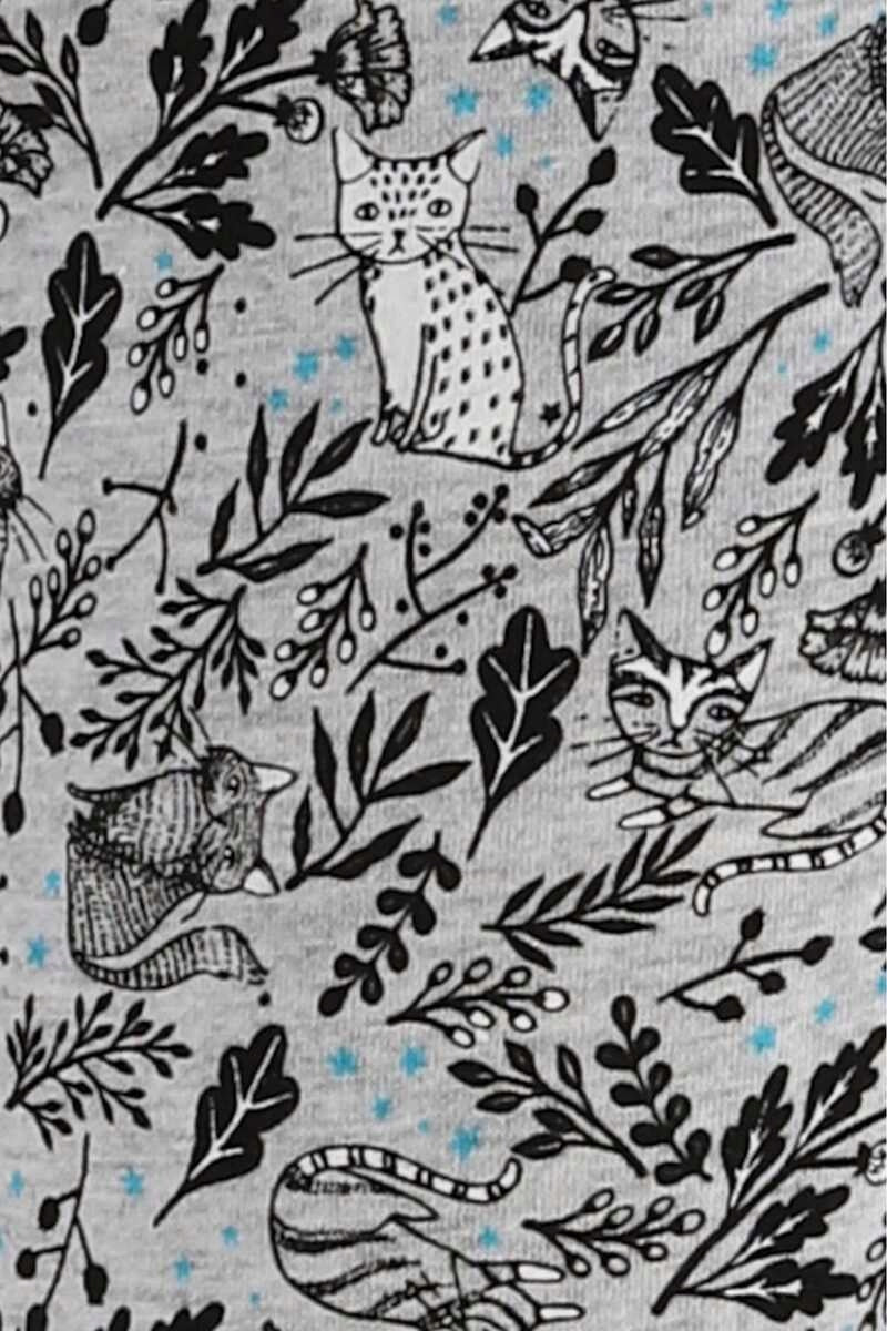 Pyjamas für Mädchen Lama 