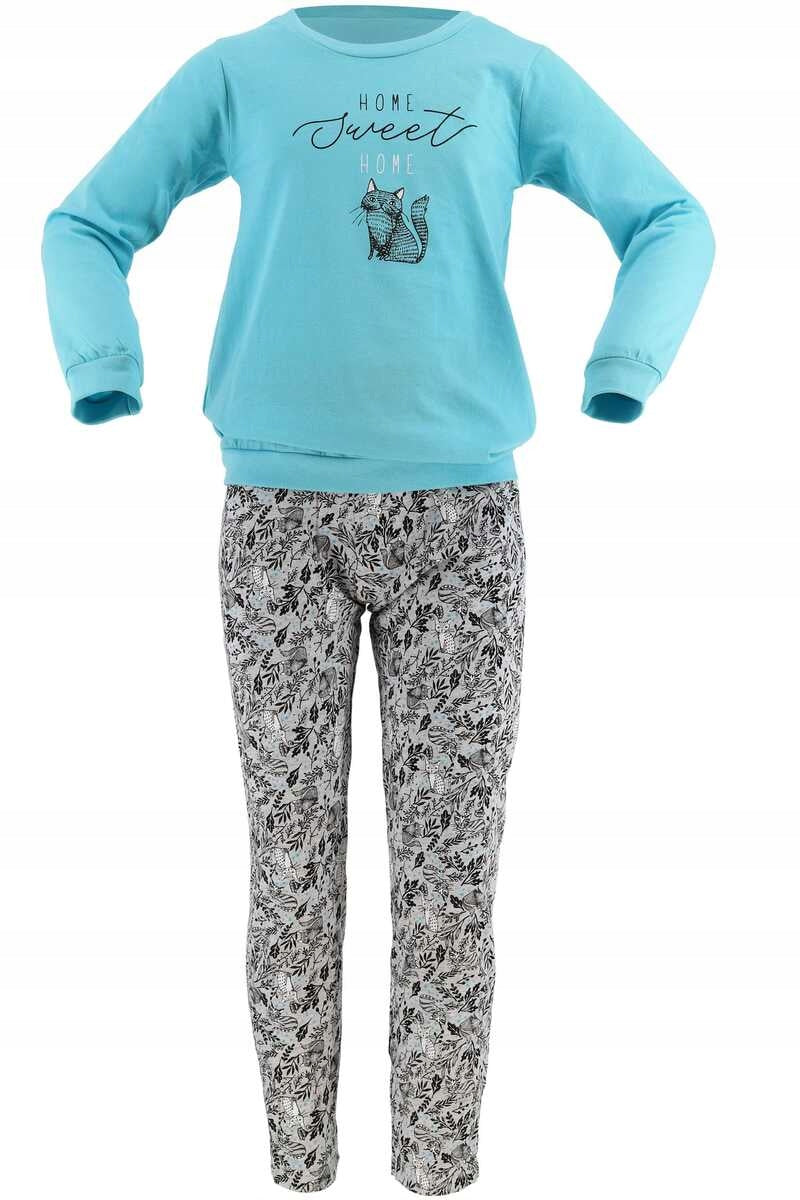Pyjamas für Mädchen Lama 