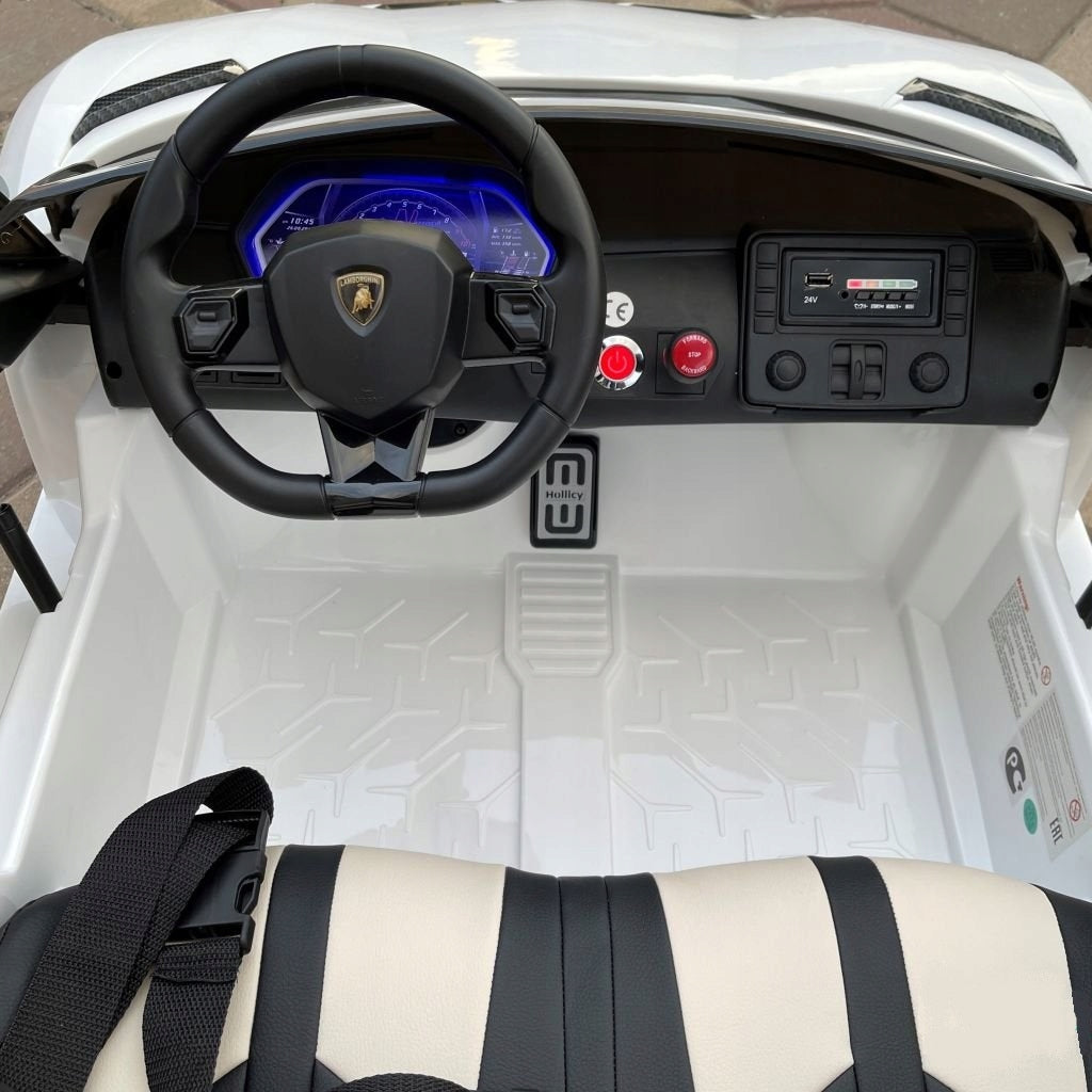 LAMBORGHINI DRIFT 24V 400W ELECTRIC MOTOR SVJ AUTO BATTERY PILOT RC Maximum load 70 kg
