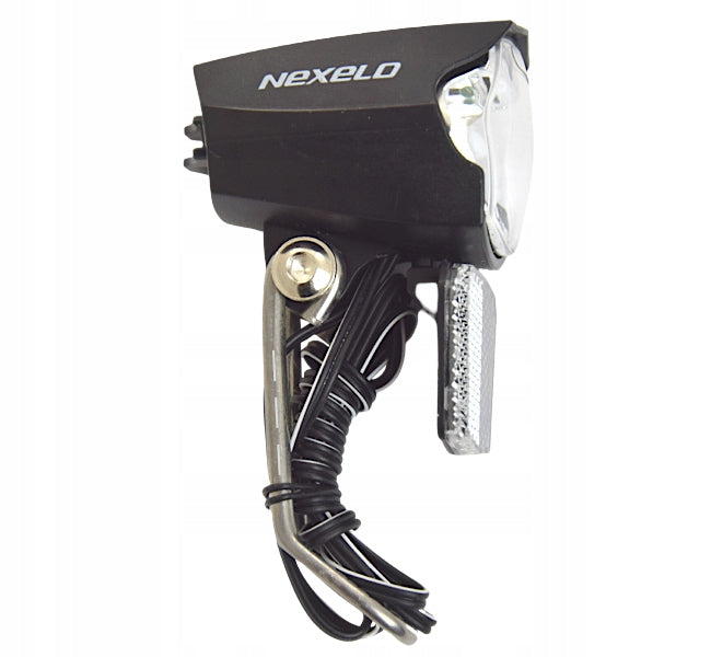 LAMP BICYCLE LAMP FRONT GENERATOR DYNAMO LED 30 LUX DUSK SENSOR Manufacturer code L177104NEX