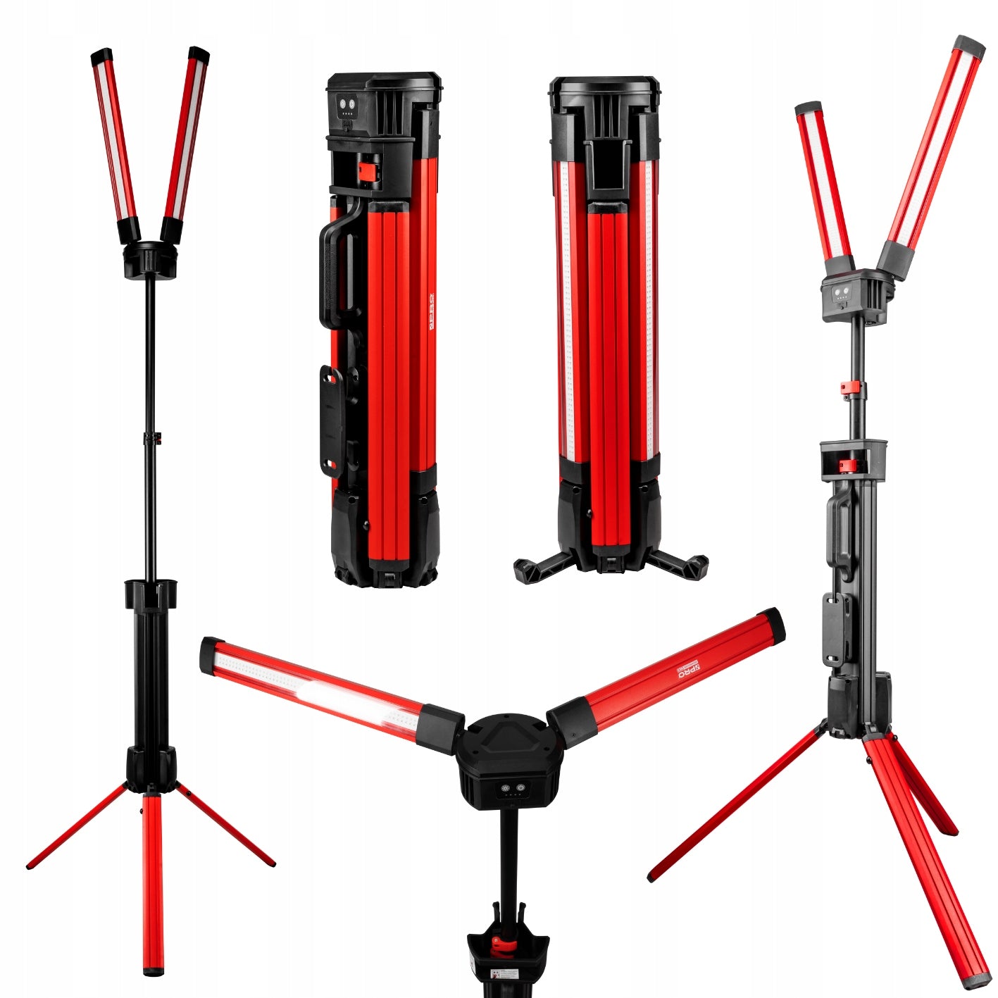 LAMP FLOODLIGHT Led Headlight Standing Folding Cordless 10000lm 100W