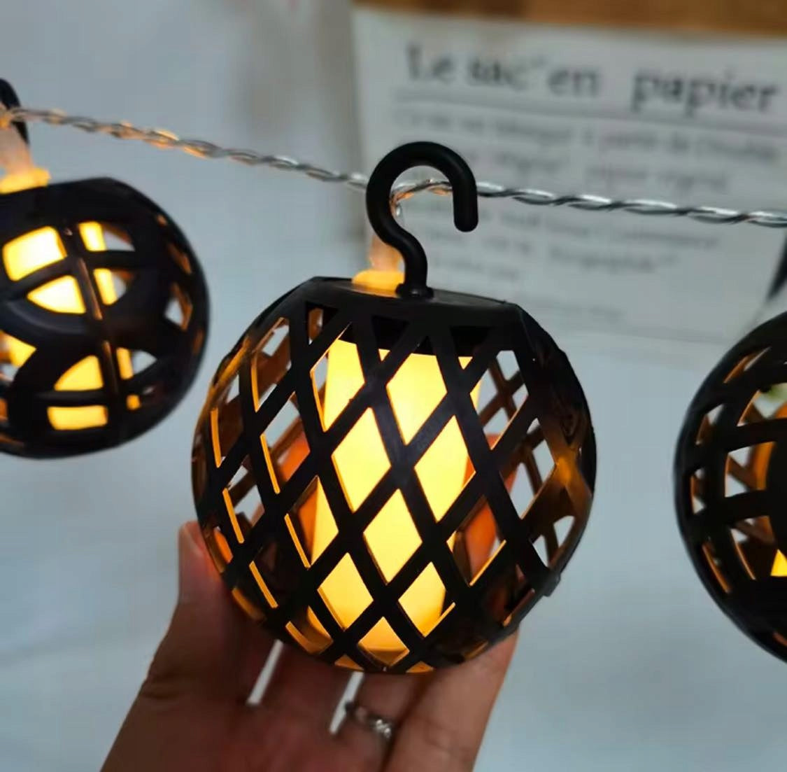 LAMP GARDEN LIGHTING SOLAR TORCHES WARM GRILANDA TERRACE BALCONY Manufacturer code 08847