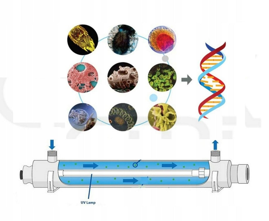 LAMP / WATER FILTER / UV STERILIZER BACTERICIDAL 16W PHILIPS - PZH CERTIFICATE Manufacturer code Lampa Sanitline 16W