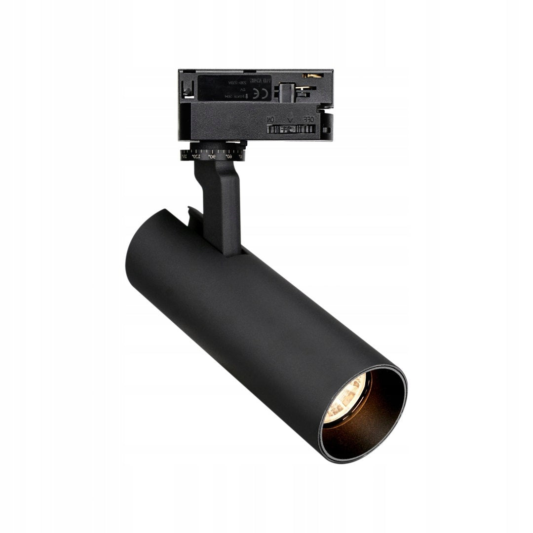 LED-Schienenstrahler Maxlight Shinemaker-Kollektion schwarz 3-phasig 15W 3000K S0016 