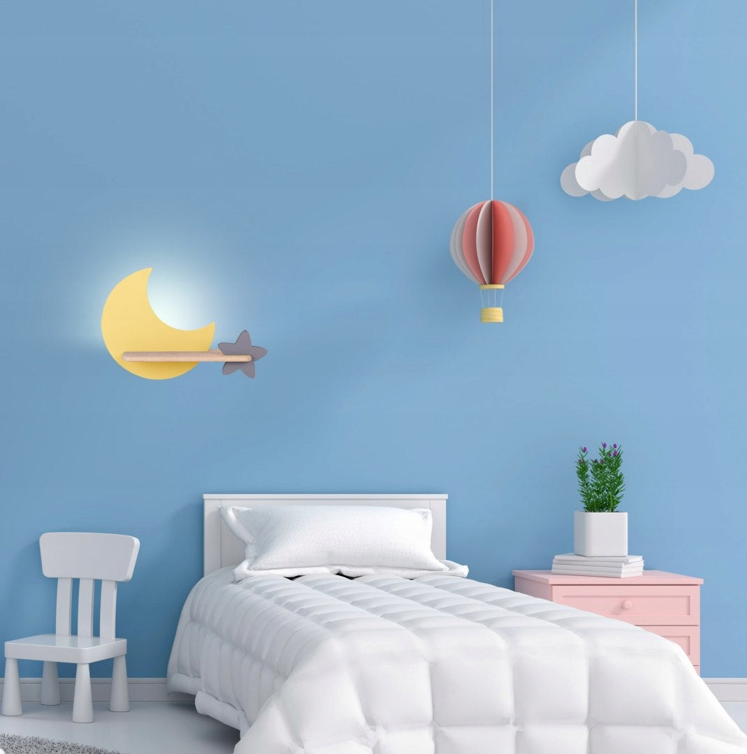 Candellux Kinderwand-LED-Lampe Moon 