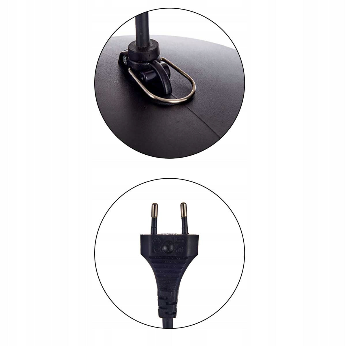 Lampe 4W Elektrischer Mückenschutz Schwarz (13 x 23 x 13 cm) 