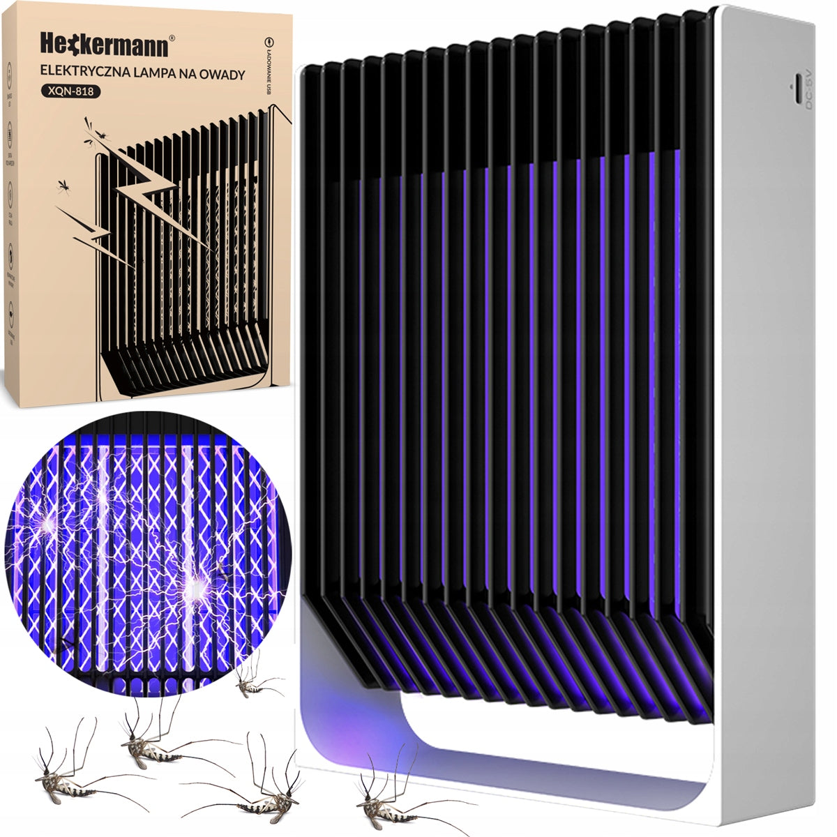 UV-Lampe Insektenfalle Heckermann 