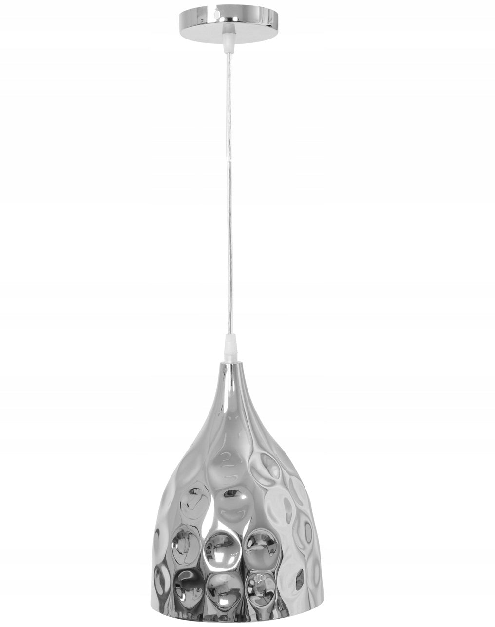 Silberne Spiegel-Pendelleuchte APP278-1CP 