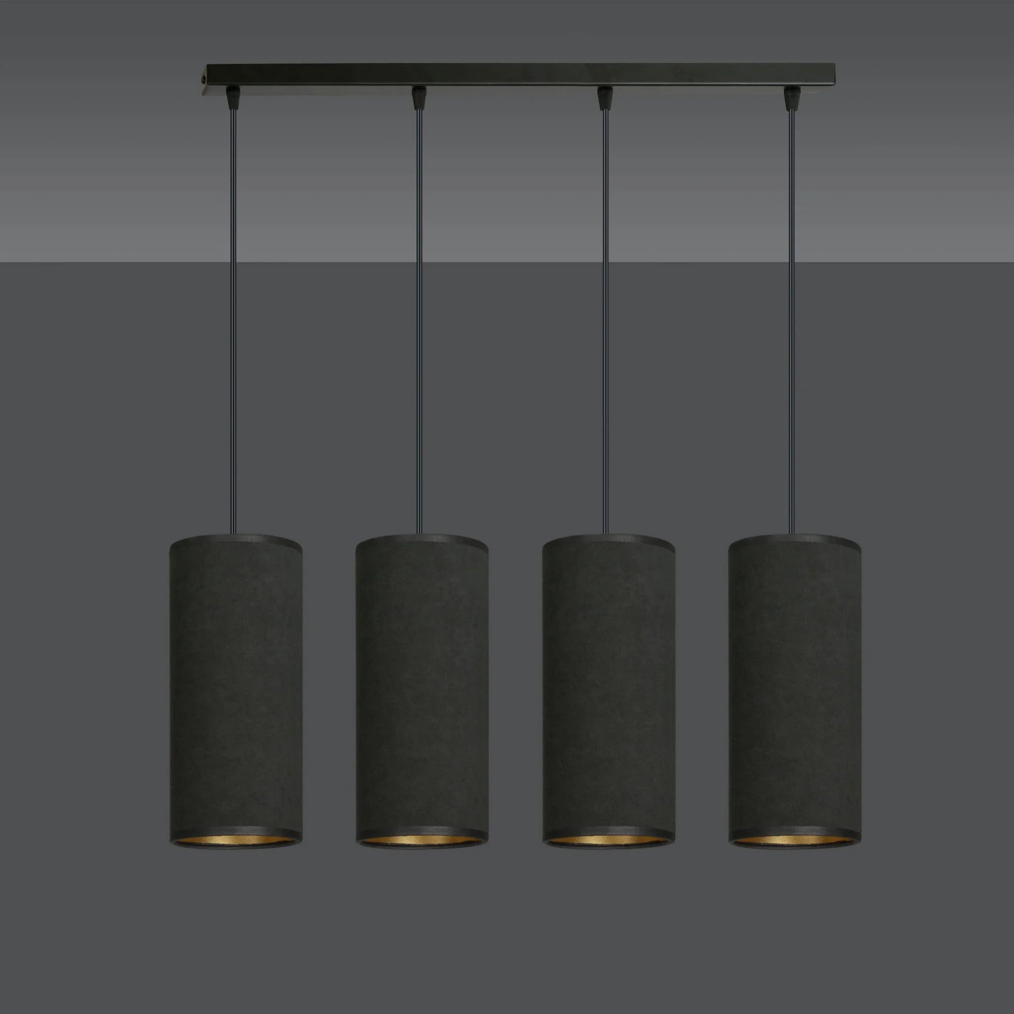 Emibig pakabinamas šviestuvas Bente 4 BL Black