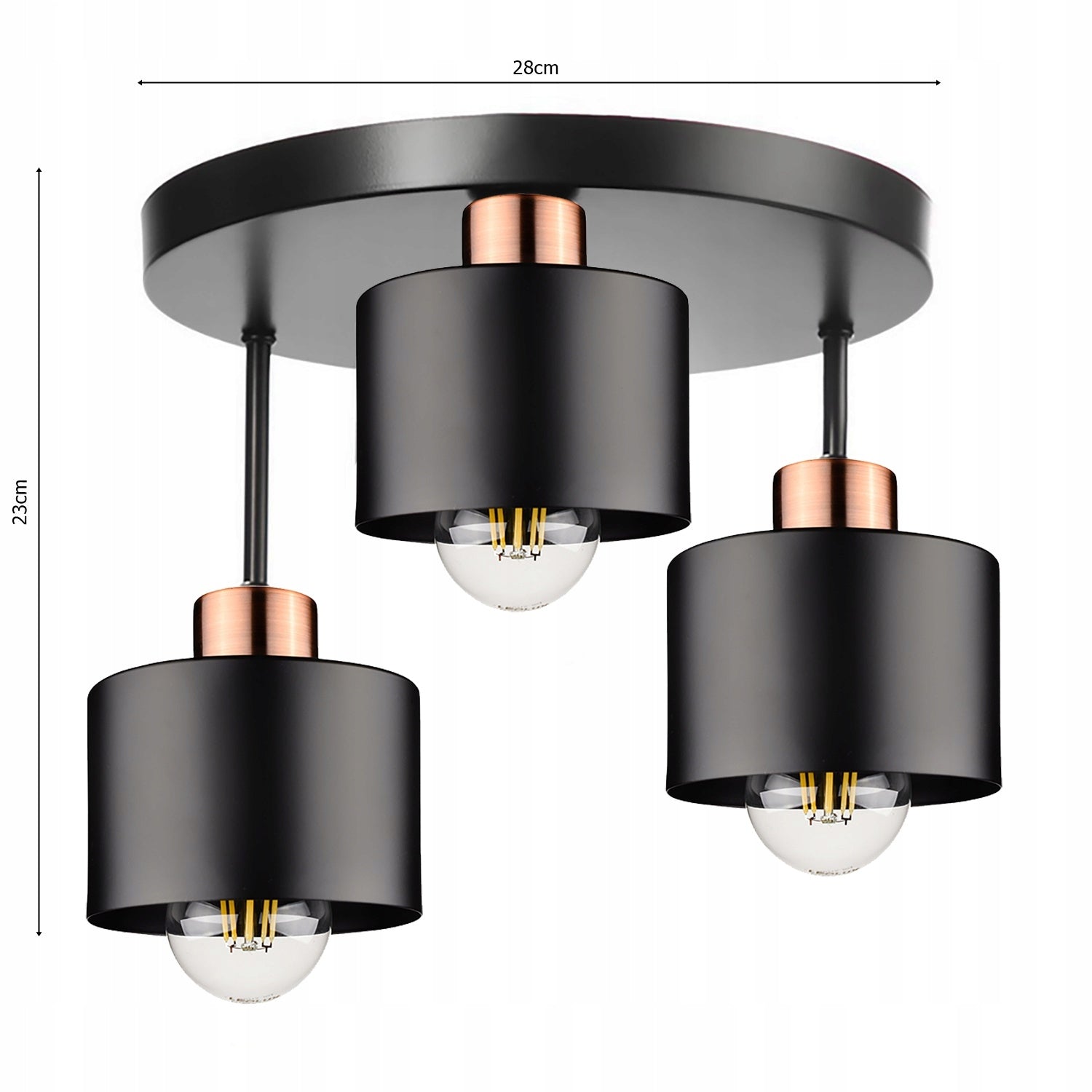 Led-Lux Deckenleuchte 