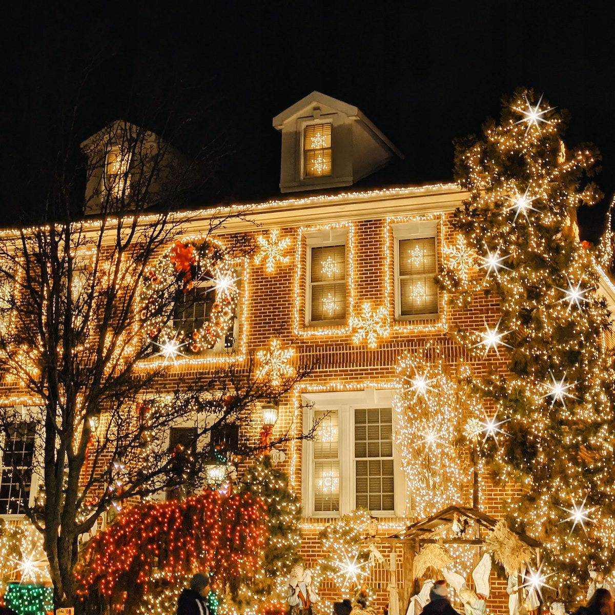Weihnachtsgirlande, 1000 LEDs, 52,5 m 