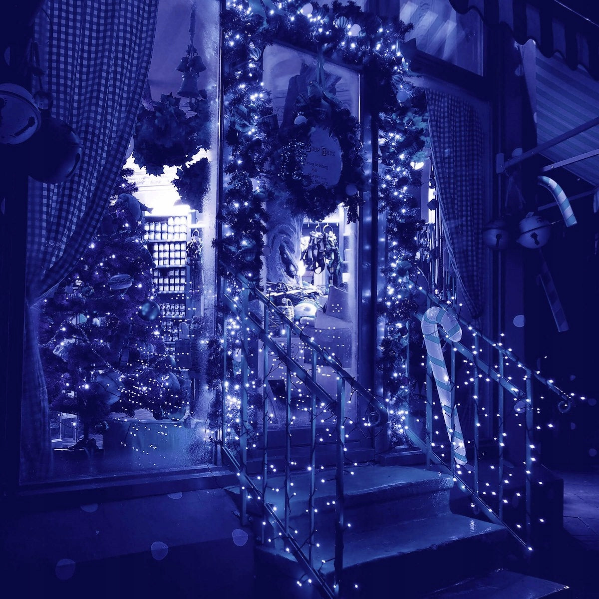 Weihnachtsgirlande, 500 LEDs, 27,5 cm 