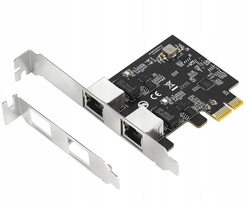 LAN CARD 2x 2.5Gb/s 2500Mbps 5Gbps PciE Server PC Server