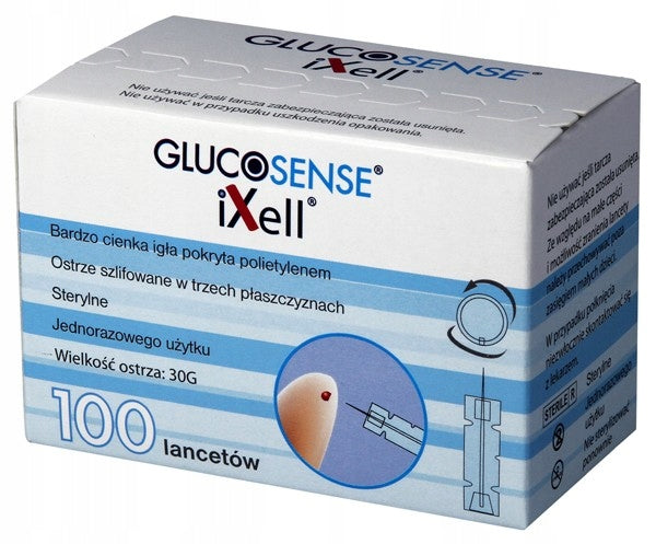 LANCETS FOR LANCET IXell Glucosense needle 100 pieces