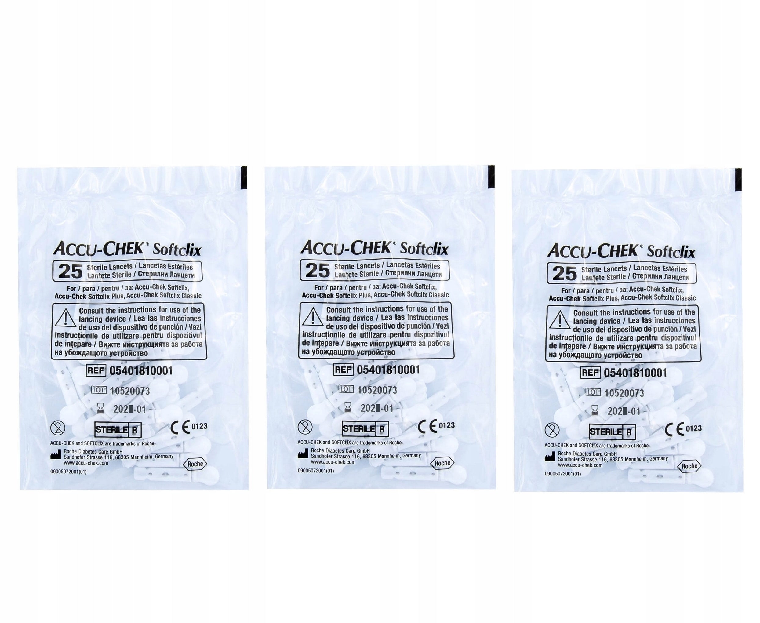 LANCETS NEEDLES | ACCU-CHEK SOFT CLIX | 75 pcs.