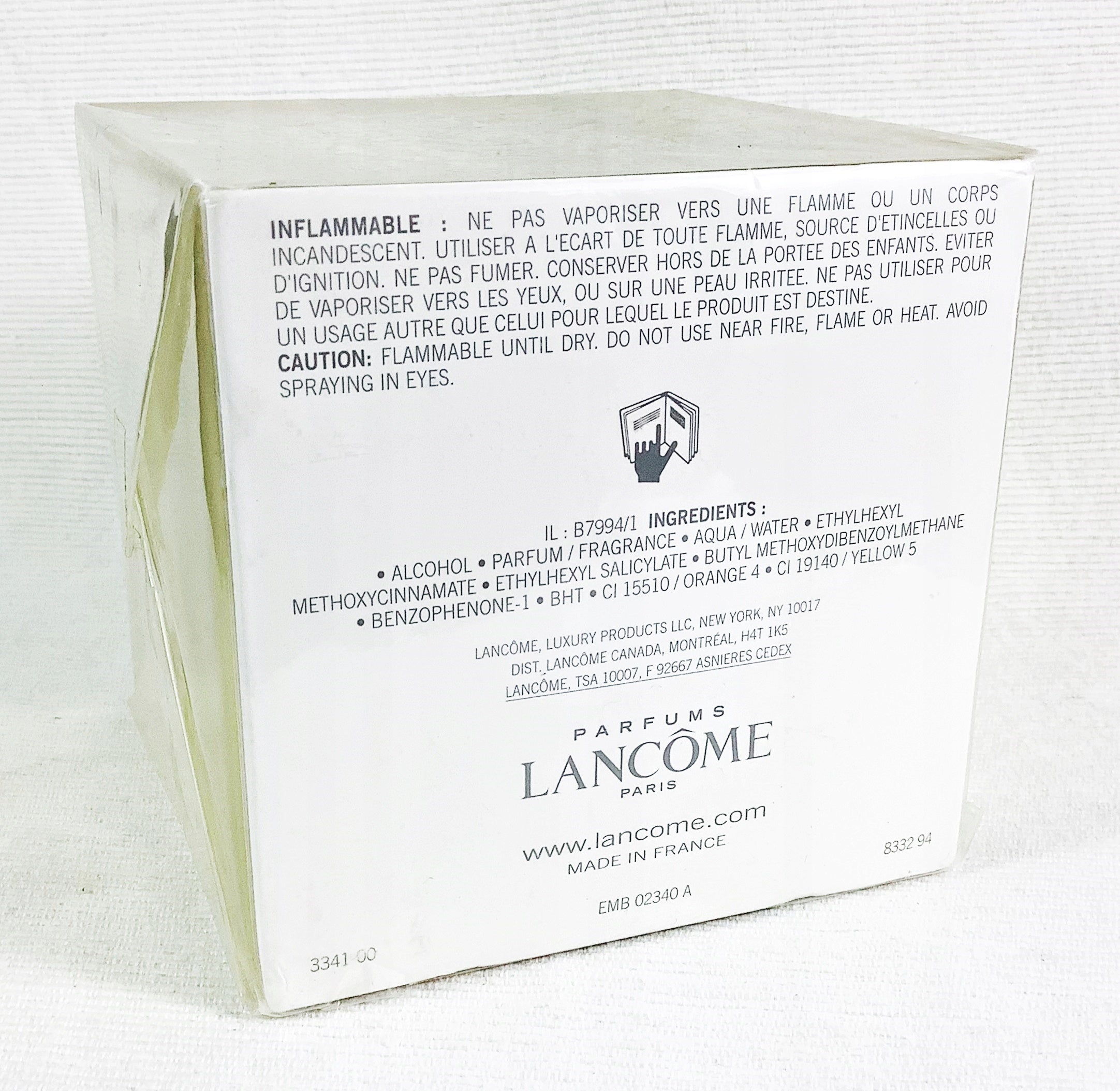 LANCOME ATTRACTION 30 ML EAU DE PARFUM UNIQUE Manufacturer code 3147758332964