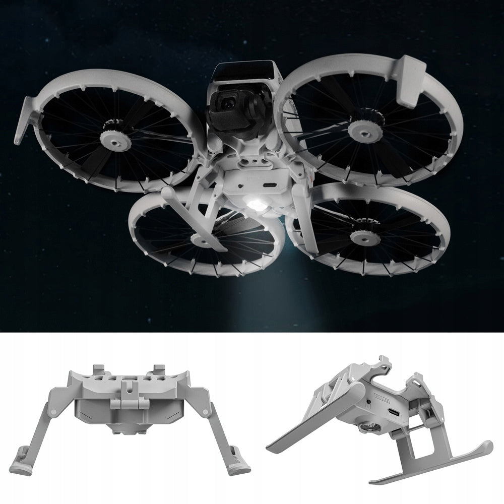 LANDING GEAR WITH LIGHT FOLDABLE EXTENDED LEG LED STROBE LIGHT FOR DJI FLIP