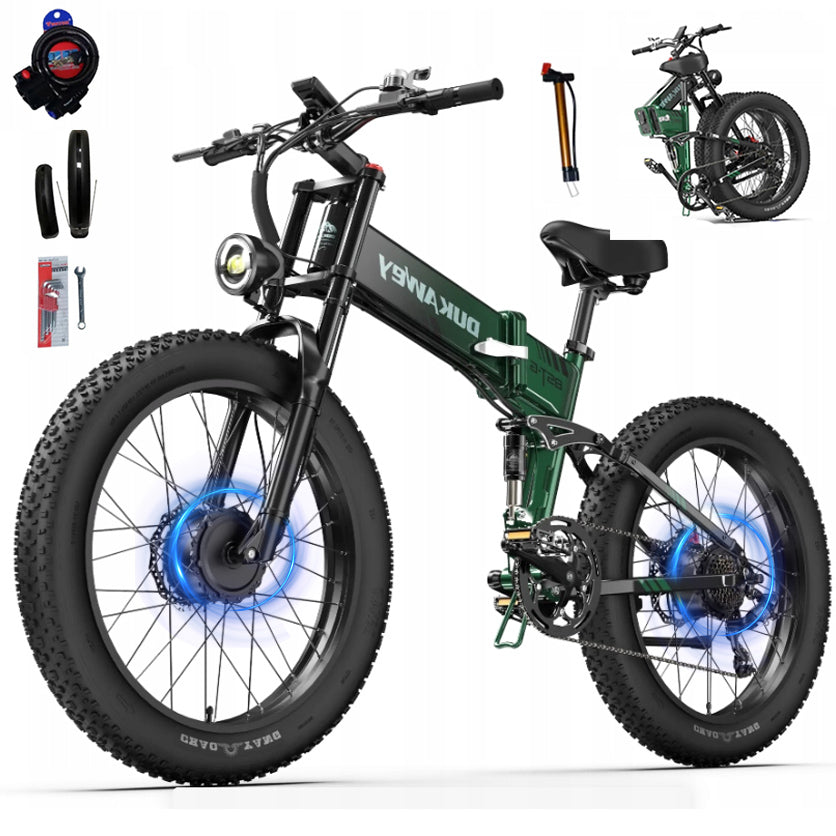 LANKELEISI Adult electric vehicle 2000W 17,5AH 120km Thick tires