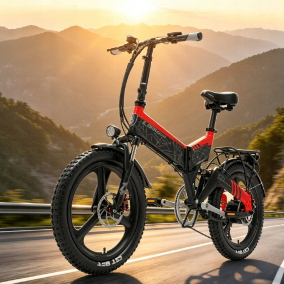 LANKELEISI G650 Electric vehicle 750W 614.4WH 110KM 35km/h hydraulic Packaging status original