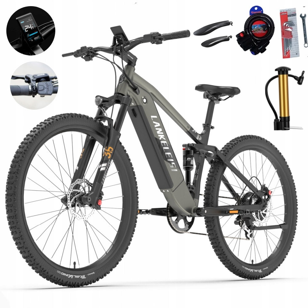 LANKELEISI RX600PRO Adult Electric Vehicle 1000W 20AH 44KM/H 150KM 29 Packaging status original
