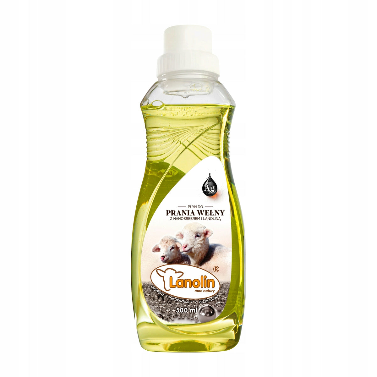LANOLINA WOOL WASHING LIQUID CASHMERE MERINO WITH NANOSILVER 500ml