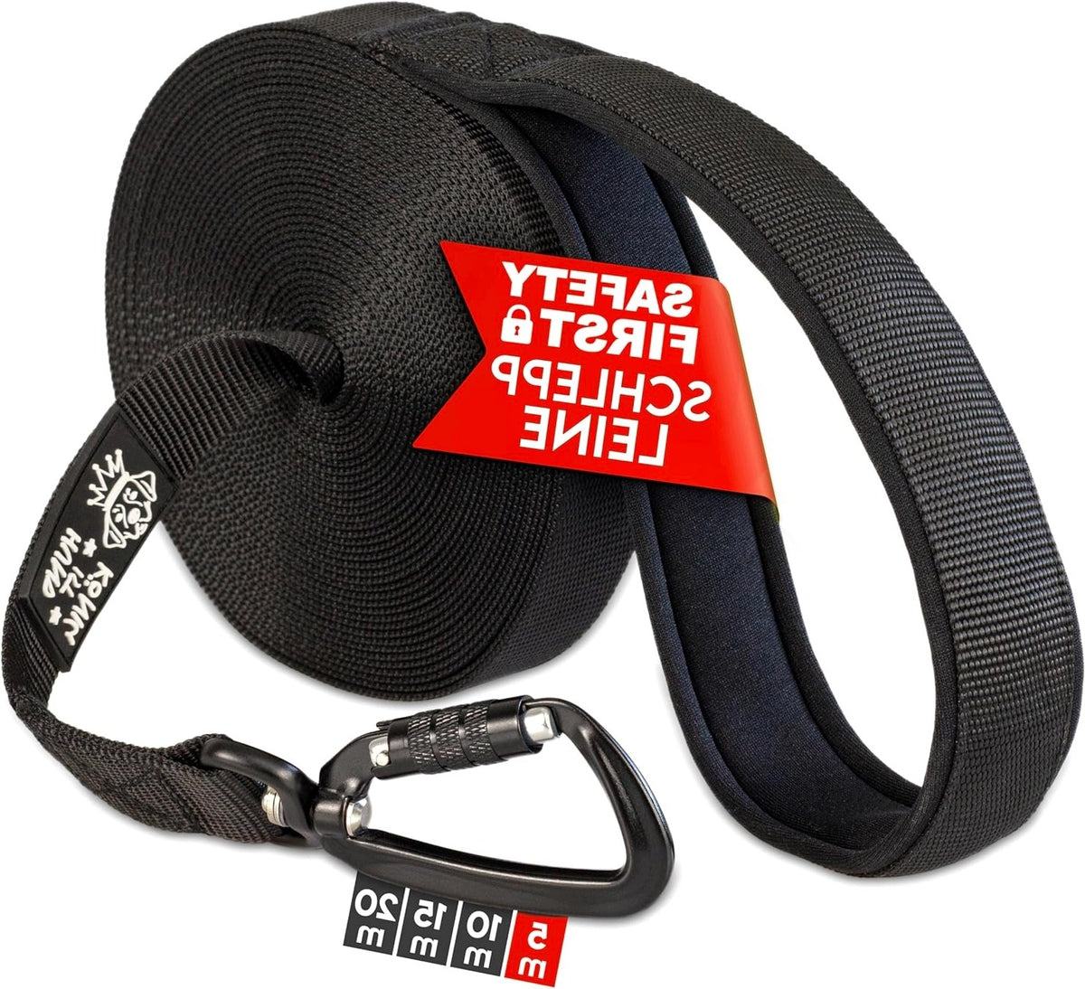 LANYARD 5 M WITH SAFE CARABINER AND HAND STRAP BAG FREEBIE