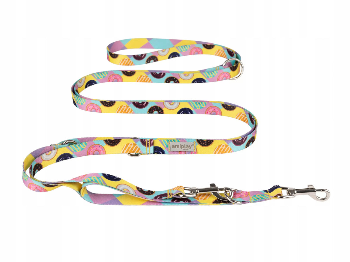 LANYARD 8in1 AMIPLAY BEHAPPY M DONUT FOR DOG