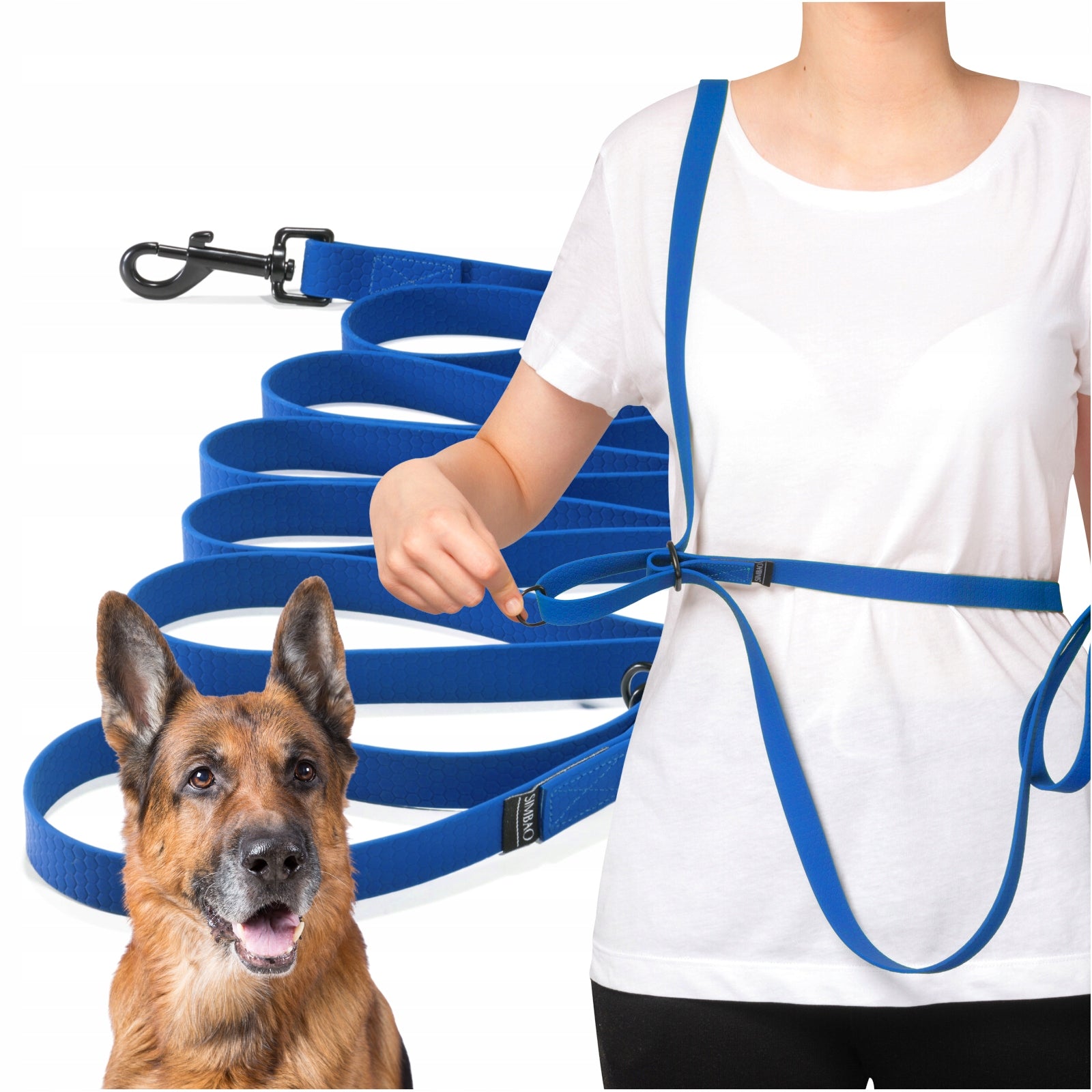 LANYARD ADJUSTABLE 5m FOR DOG TRAINING CORD WATERPROOF PVC STRONG