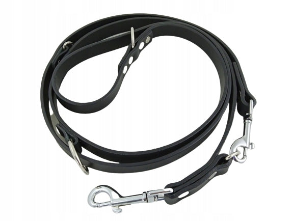 LANYARD ADJUSTABLE DETACHABLE LEATHER HADA BLACK Brand Hada
