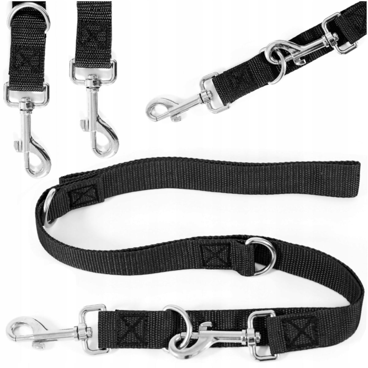 LANYARD ADJUSTABLE FOR DOG WALKING RUNNING 5M DOUBLE STRONG Packaging status original